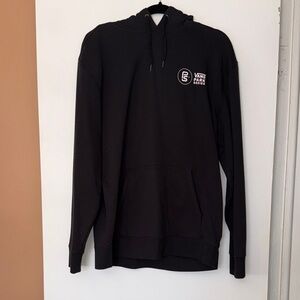 Vans Black Hoodie with Chest Logo